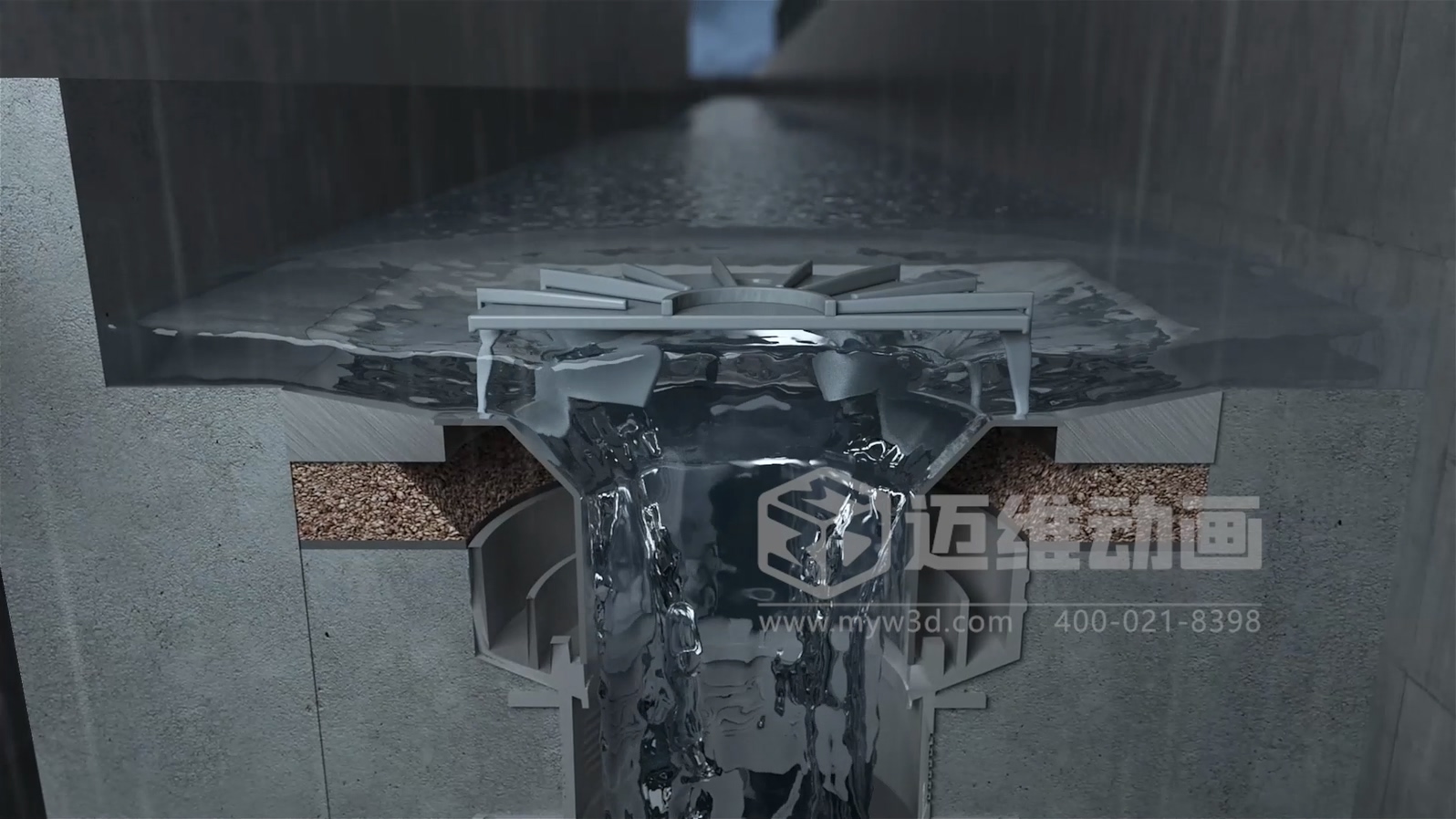 傳統(tǒng)營銷已 Out！三維動畫助力虹吸雨水管道系統(tǒng)強(qiáng)勢出圈，秒變吸睛爆款(圖2)